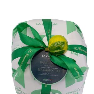 Artisan panettone with bergamot cream