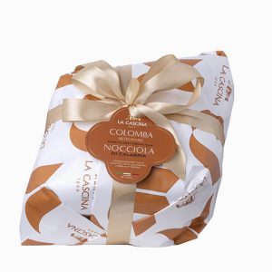 Colomba artigianale con crema alla nocciola