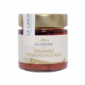 Spalmabile peperoncino e alici