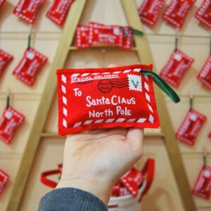 Santa Claus letter with nougats